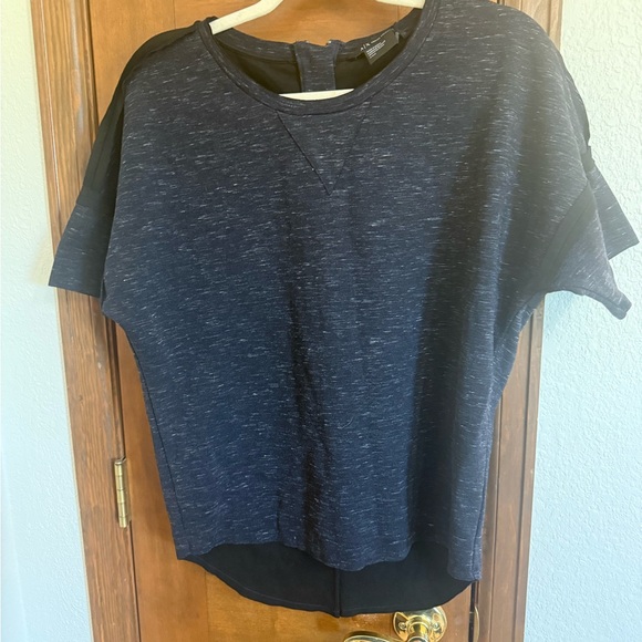 Armani Exchange Dark Heathered Top - Picture 1 of 3